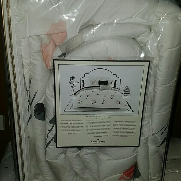 Kate spade willow court full queen comforter set - Picture 2 of 10